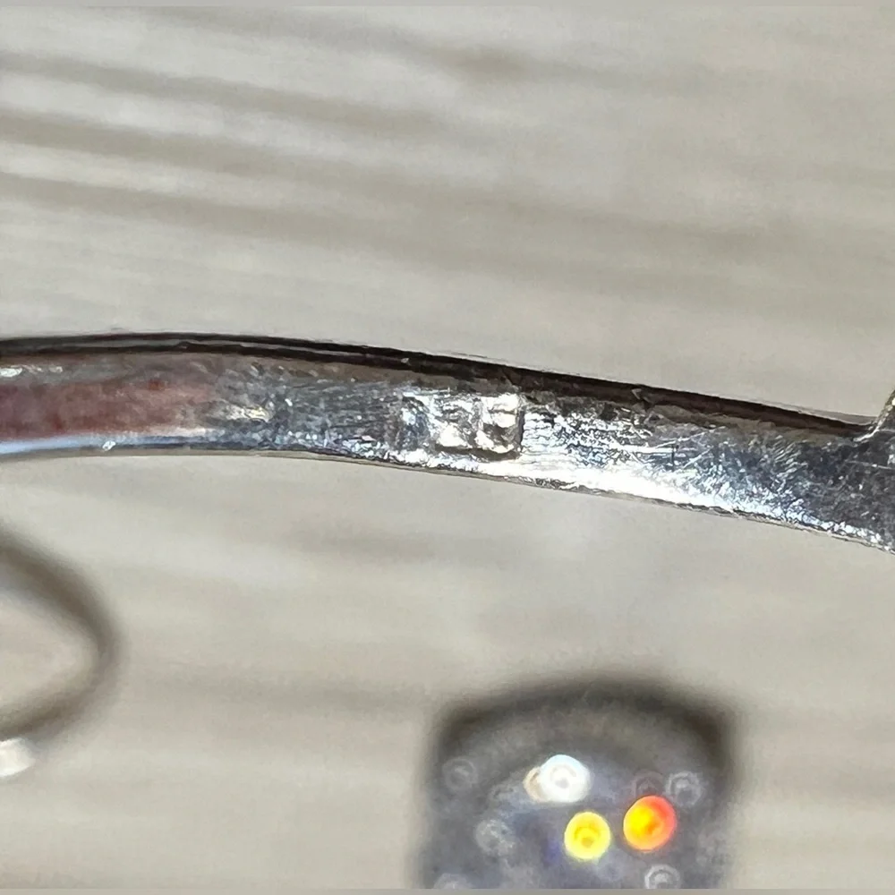Lot of 4 Assorted Vintage Silver Rings, Assorted Sizes, 3 Marked 925